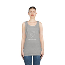 White logo Cronosphere Cotton Tank Top