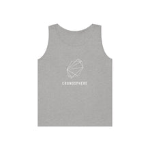 White logo Cronosphere Cotton Tank Top