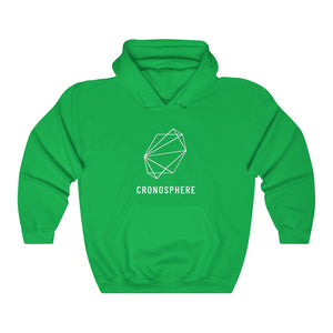 White logo Cronosphere hoodie