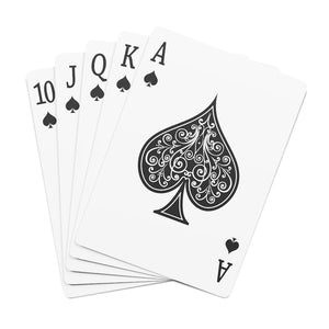 Burnies Suit Poker Cards