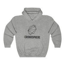 Black logo Cronosphere hoodie