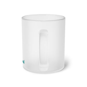 Blast off Frosted Glass Mug