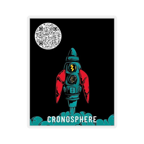 Cronosphere to the moon Stickers
