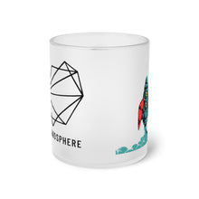 Blast off Frosted Glass Mug