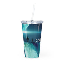 Explore the Sphere Plastic Tumbler with Straw