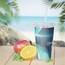 Explore the Sphere Plastic Tumbler with Straw