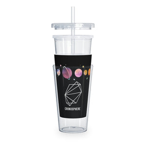 Cronosphere Plastic Tumbler with Straw