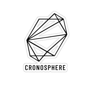 Transparent Black Cronosphere Sticker