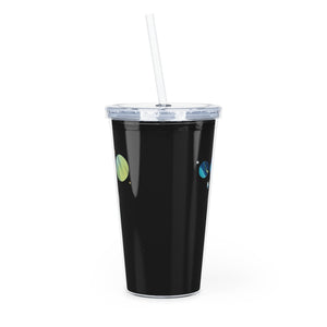 Cronosphere Plastic Tumbler with Straw